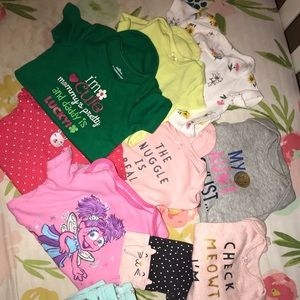 Baby girl 6 month items